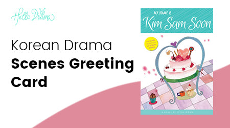 Korean Drama Scenes Greeting Card
