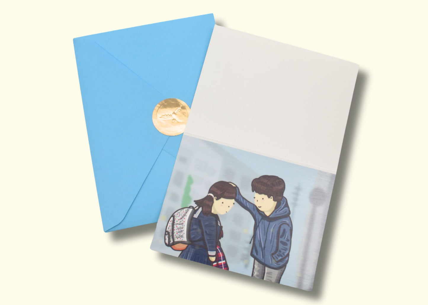 Japanese Doramas Greeting Cards