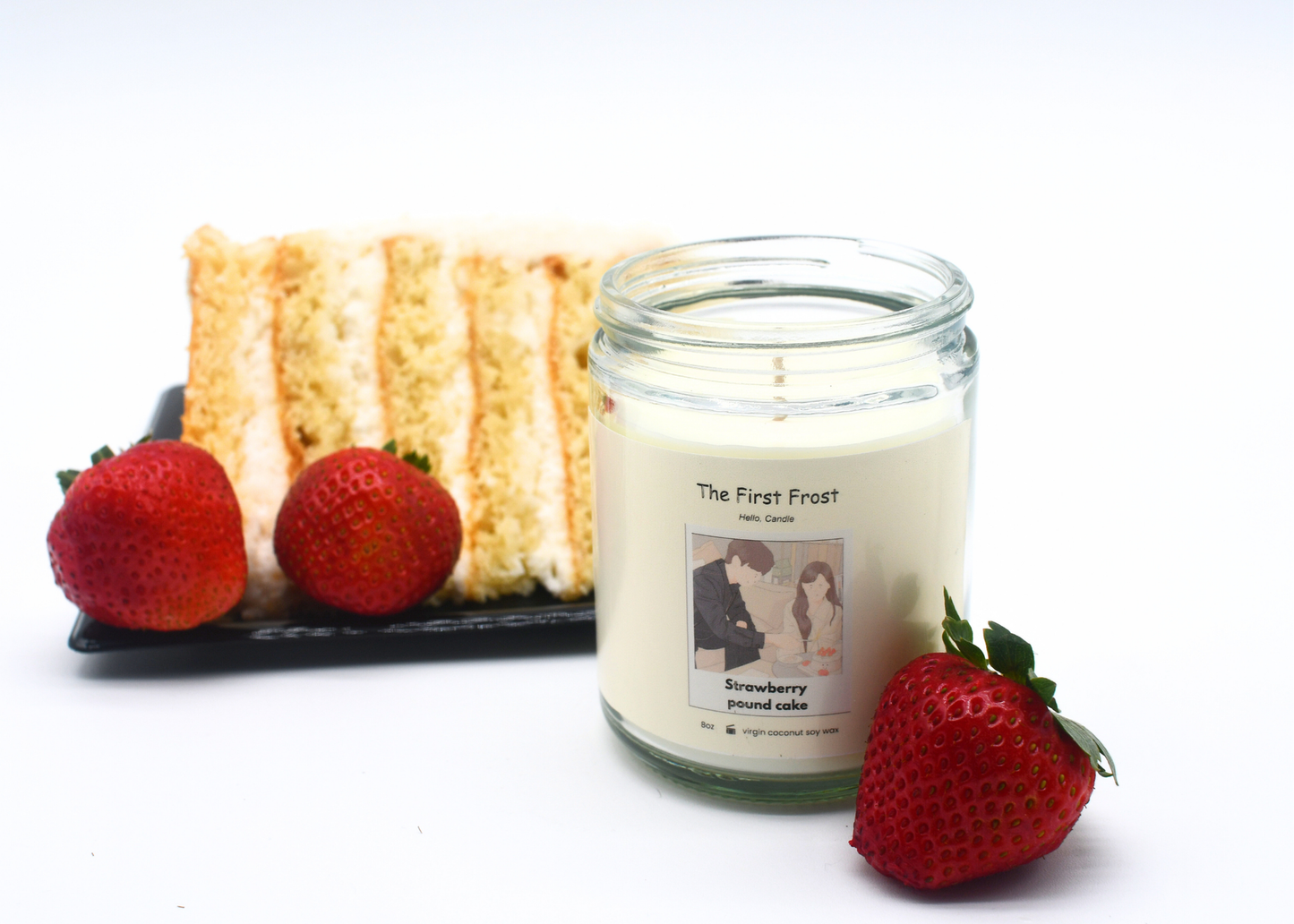 The First Frost: Strawberry Pound Cake