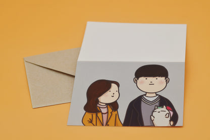 Korean Dramas Greeting Cards