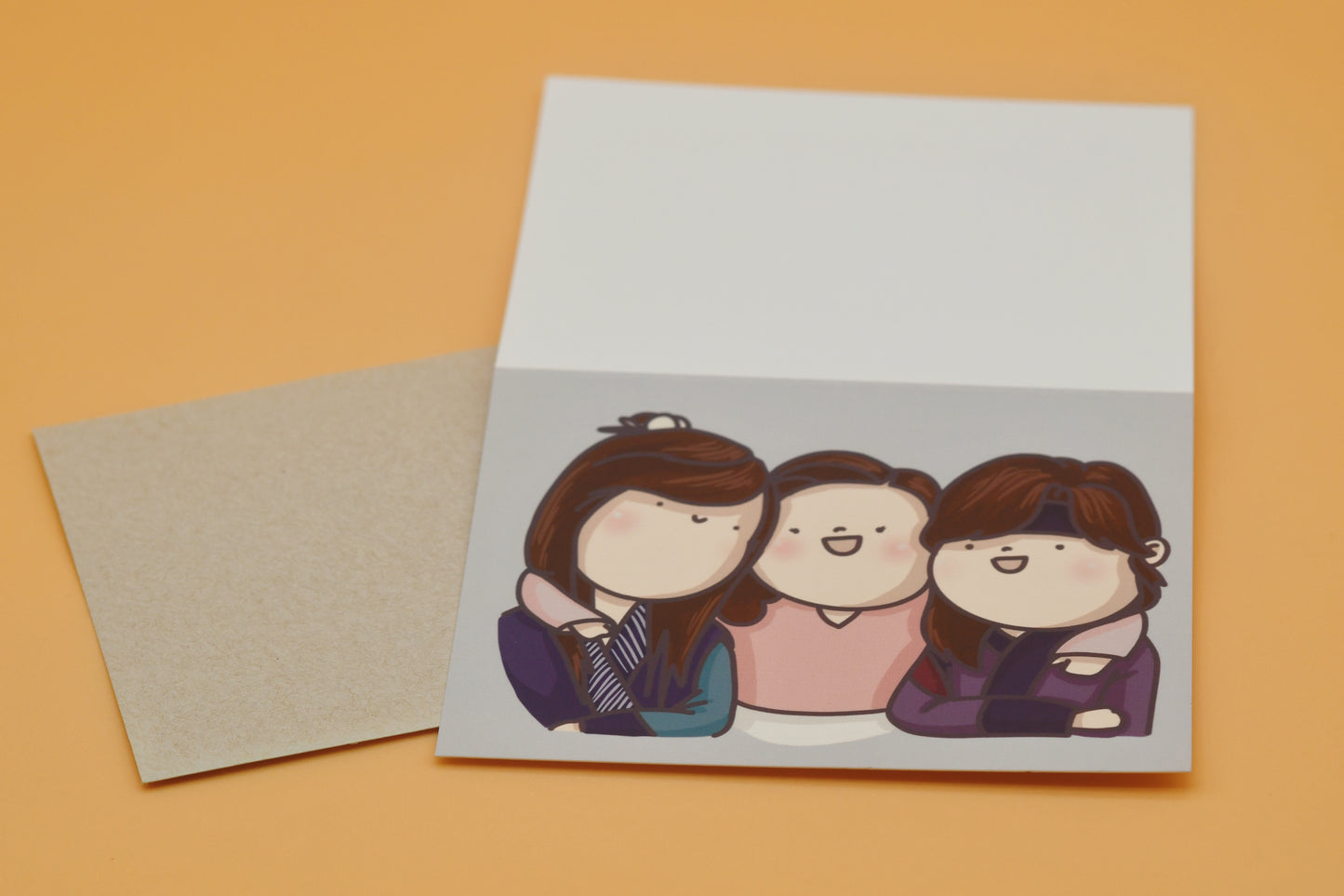 Korean Dramas Greeting Cards